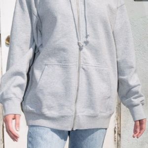 Brandy Melville Christy Hoodie in Grey